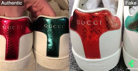 gucci ace shoes real vs fake|gucci knock off heels.